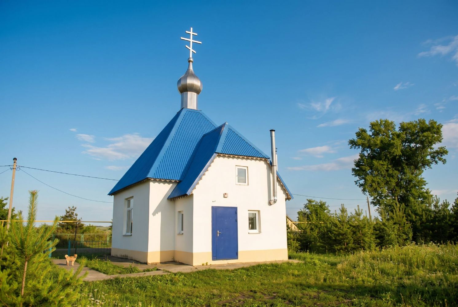 Храм царственной страстотерпицы Александры в селе Азбаба