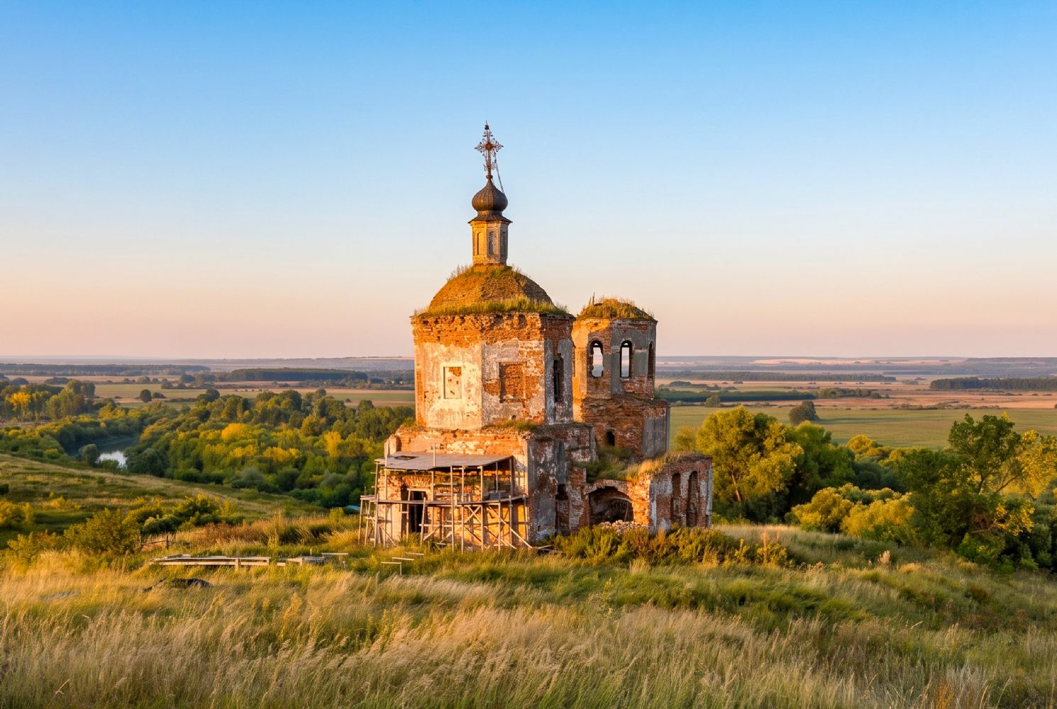 Храм святителя Иоанна Златоуста в селе Ивановское