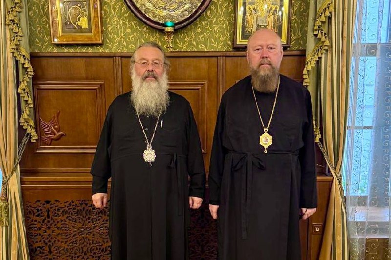 Митрополит Кирилл встретился с епископом Чистопольским и Нижнекамским Филаретом