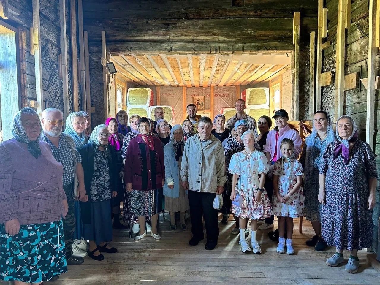 В селе Ачи возрождается старинный Спасский храм