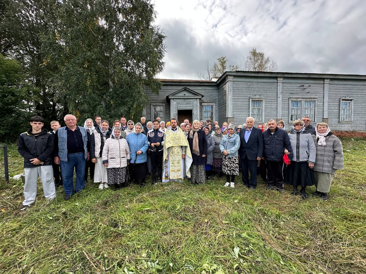 В Илиинском храме в селе Шонгуты впервые за 100 лет совершена Литургия