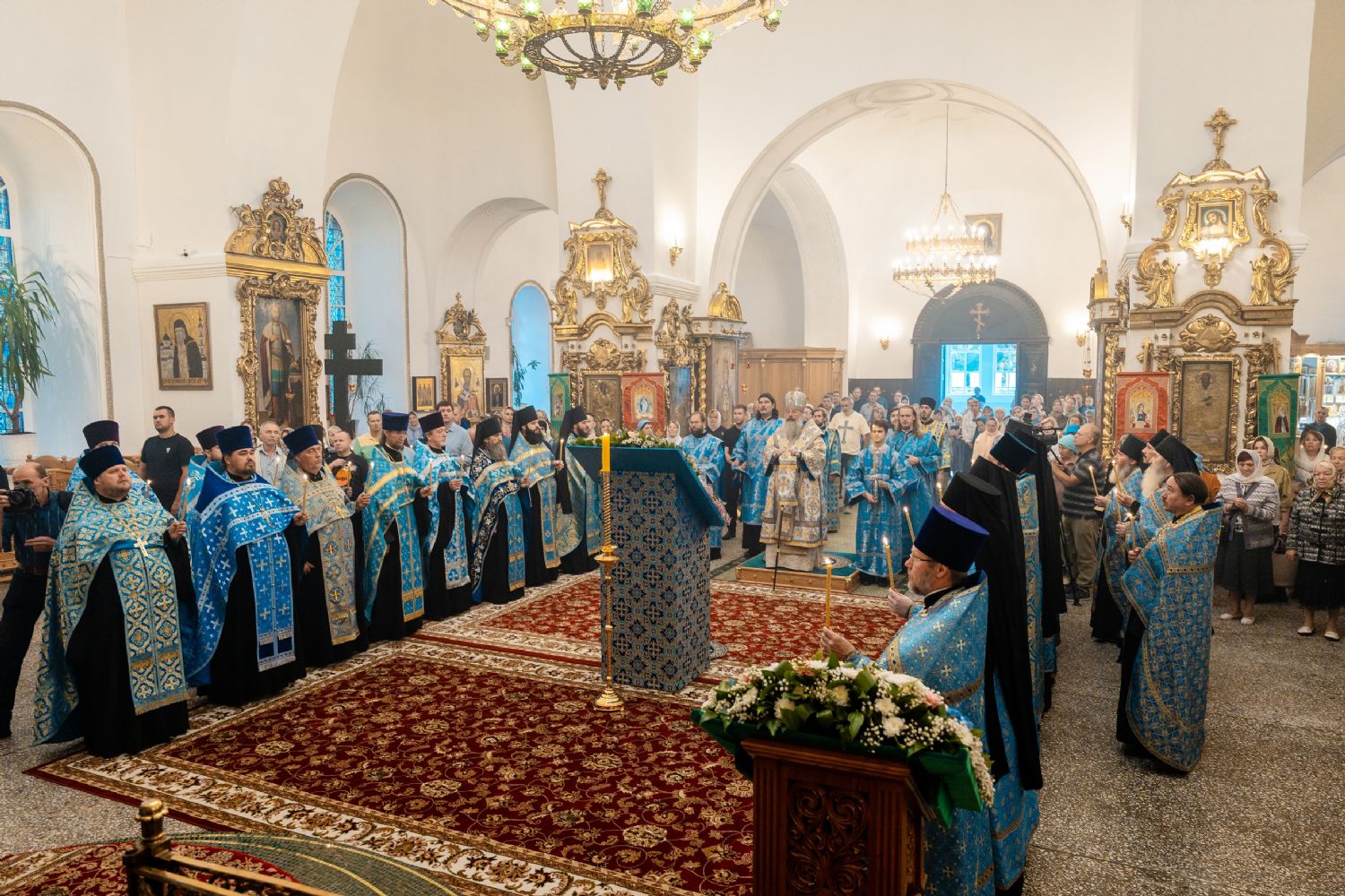 В Раифском Богородицком монастыре начались торжества по случаю праздника Грузинской иконы Божией Матери