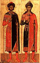 Память святых мучеников князей Бориса и Глеба - престольный праздник двух храмов епархии.