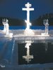 В праздник Крещения Господня на льду Раифского озера пройдет водосвятный молебен.