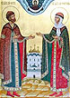 Русская Православная Церковь празднует память святых Петра и Февронии Муромских.