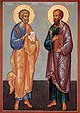 Величаем вас, апостоли Христовы Петре и Павле!