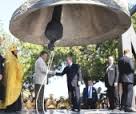 Президенты России и Украины присутствовали на освящении 13-тонного колокола «Крещение» в Херсонесе