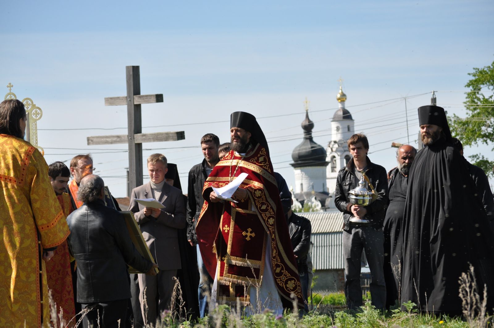 Крестный ход в день памяти святителя Николая Чудотворца прошел на острове Свияжск (фото)