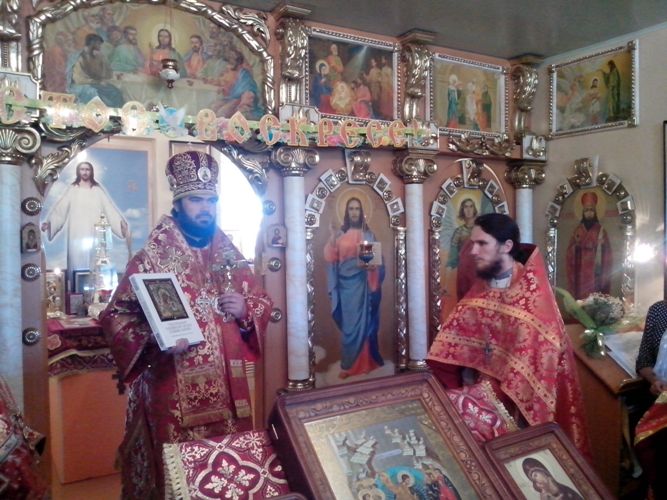 Епископ Мефодий посетил с. Мордовская Кармалка