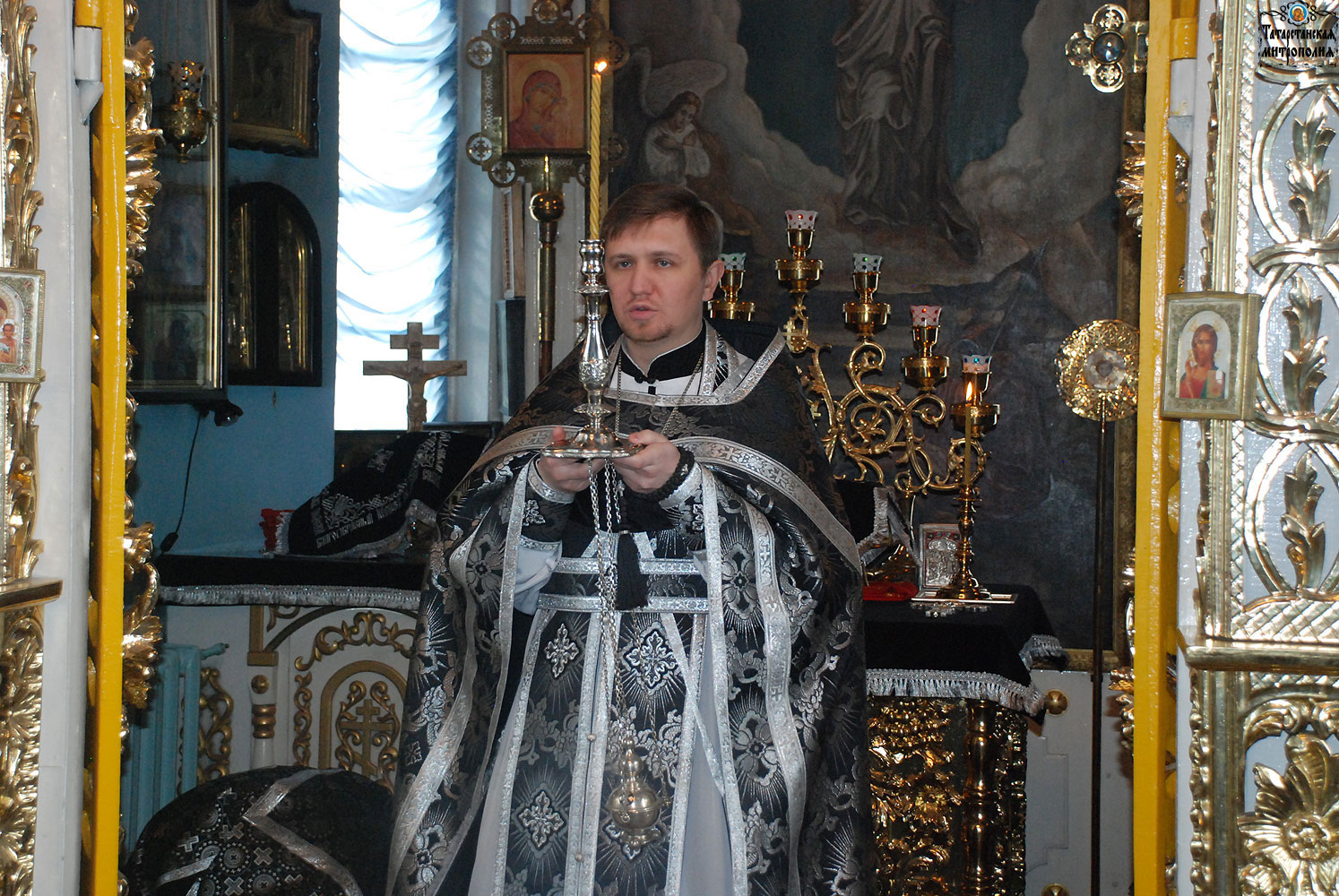 Первая литургия в этом году Преждеосвященных Даров совершена в храме при Казанской духовной семинарии (фото/видео)