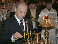 Путин поздравил всех православных с Рождеством