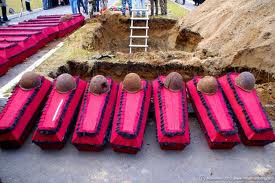 В Новгородской области захоронили останки 528 воинов, погибших в годы Великой Отечественной Войны