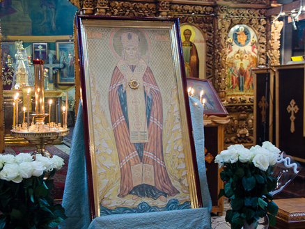 В Набережных Челнах пребывают почитаемые православные святыни