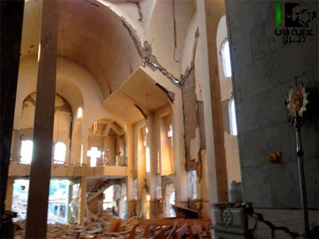В сирийском Дейр-эз-Зоре взорвана церковь