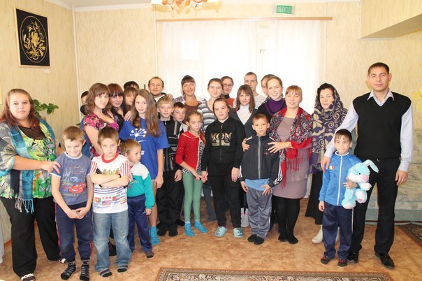 Участники православного молодежного движения 