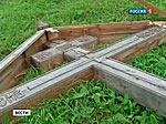 Поклонный крест спилили в Вологодской области