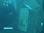 Нижний Тагил: под водой Шиловского карьера установили икону Николая Чудотворца