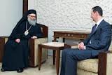 Состоялась встреча Антиохийского Патриарха Иоанна Х с президентом Сирии Башаром Асадом