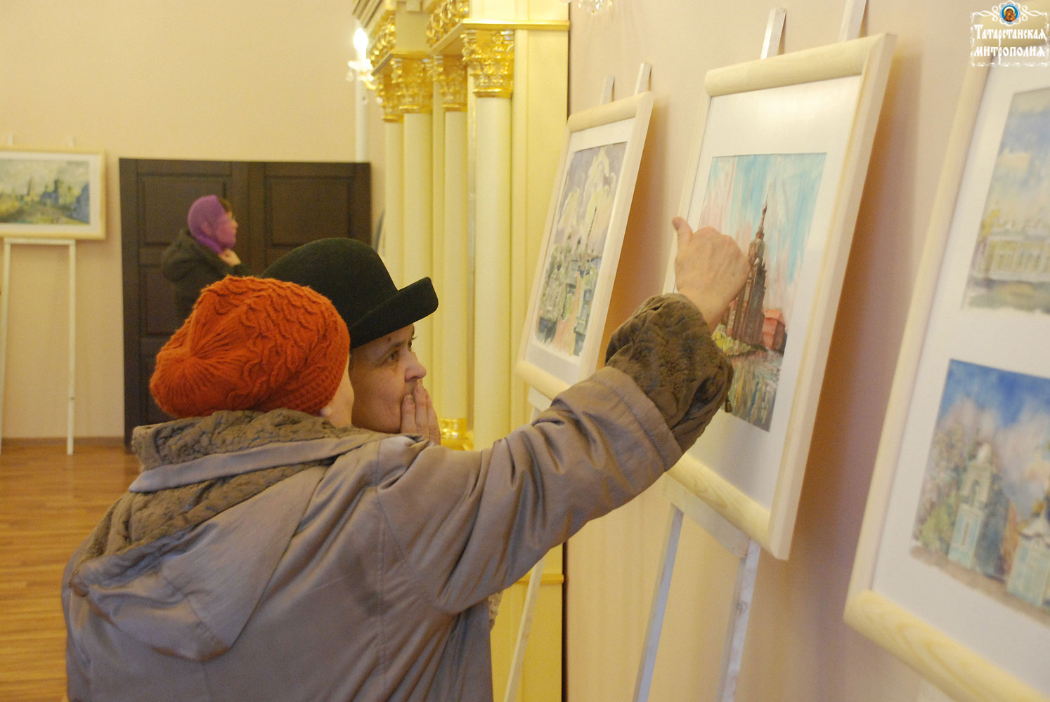 В Казанско-Богородицком монастыре открылась выставка картин 