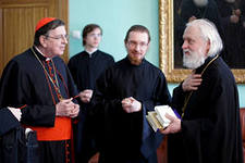 Кардинал Курт Кох посетил Санкт-Петербургскую православную духовную академию