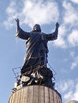 В Сирии при участии Русской Православной Церкви установлена скульптура Христа «Я пришел спасти мир»