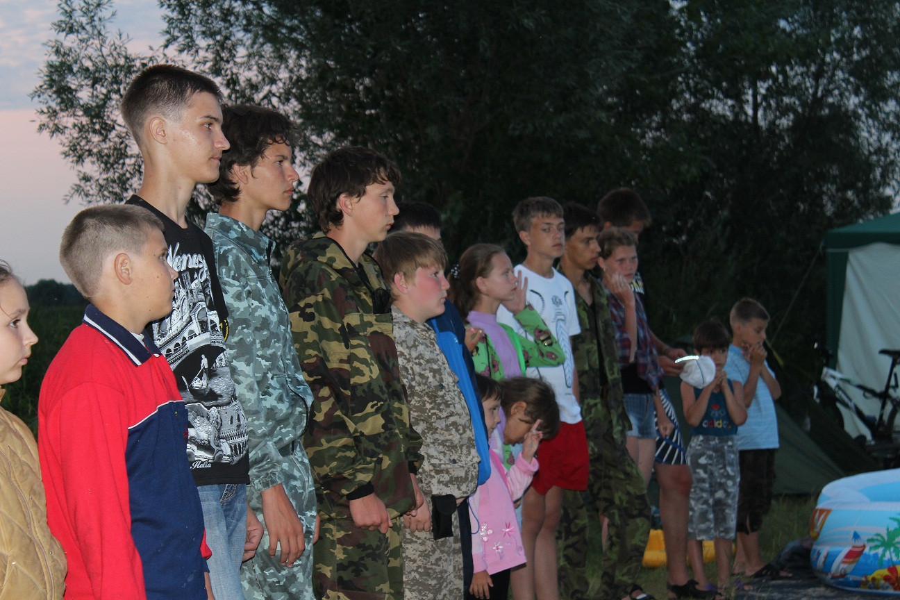 В Зеленодольском благочинии состоялось открытие молодежного патриотического лагеря (фото)