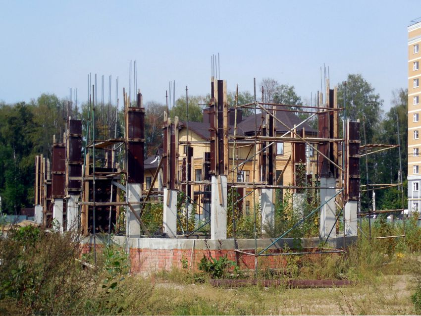 В центре Зеленодольска началось строительство православного храма