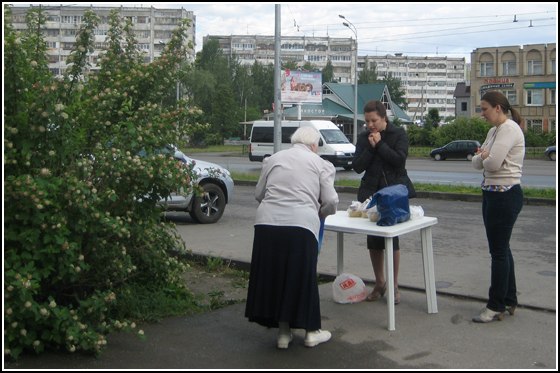 Раздача благотворительных обедов осуществляется в одном из казанских приходов