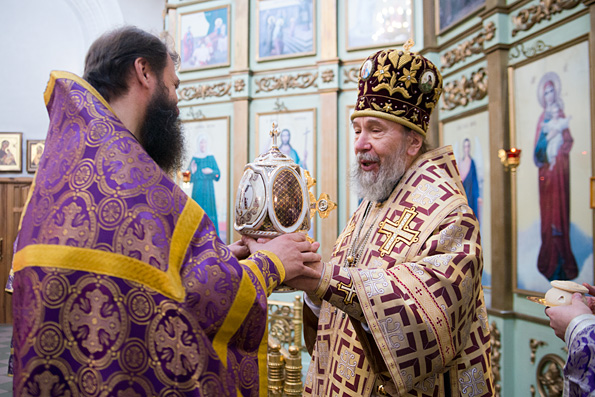 Митрополит Анастасий поздравил благочинного города Казани с тезоименитством