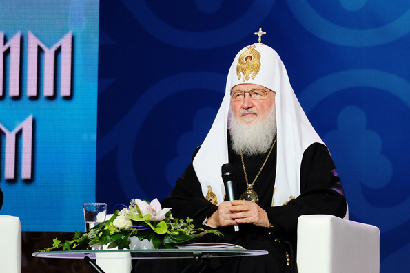 Выступление Святейшего Патриарха Кирилла на открытии Международного съезда православной молодежи в Москве