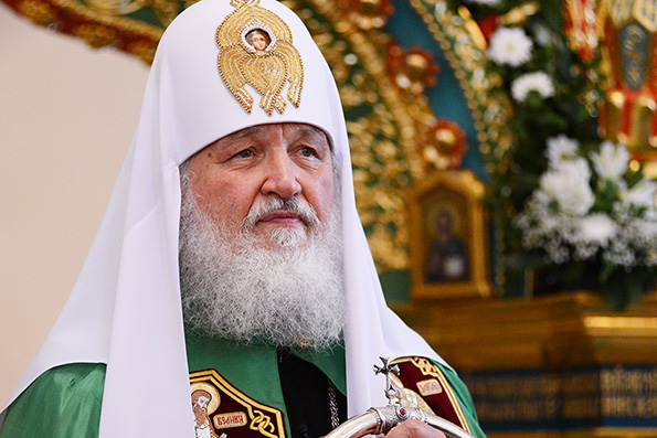 В день своего 68-летия Патриарх Кирилл возглавил Божественную литургию в домовом храме патриаршей резиденции