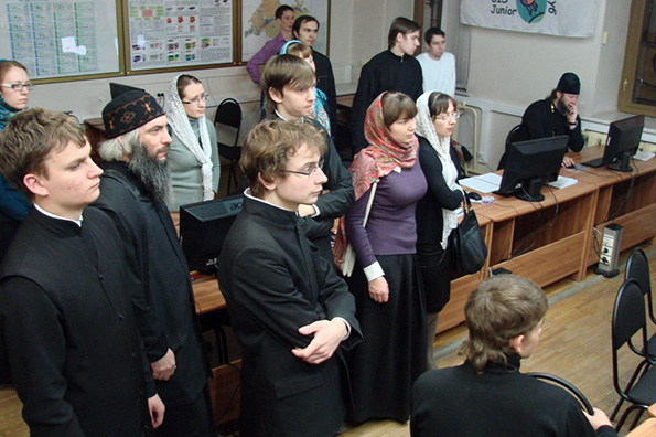 Семинаристы совершили экскурсию по зданию дореволюционной Казанской семинарии