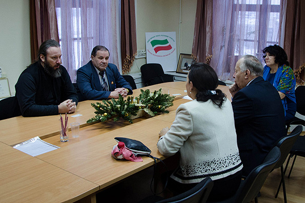 Состоялась встреча ректора КазДС с руководителями Общественной палаты Республики Татарстан