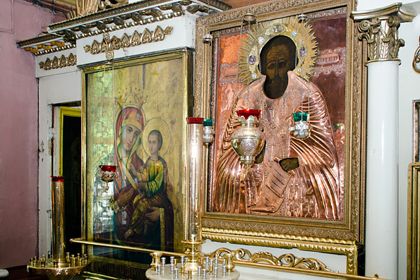 Чудотворная икона преподобного Сергия Радонежского