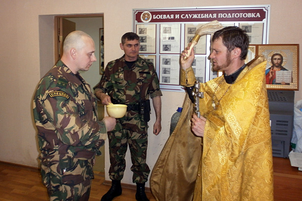Казанские военнослужащие в горячей точке получают духовное окормление