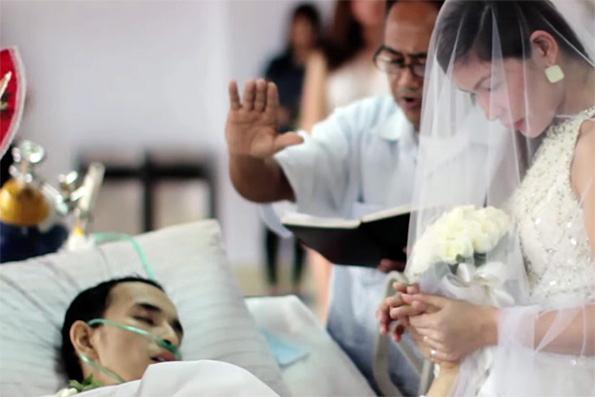 Венчание на пороге смерти