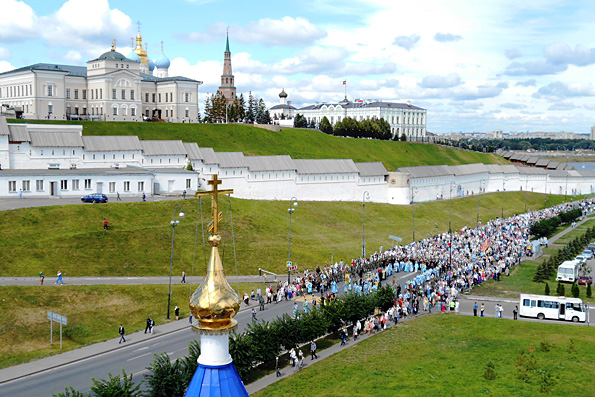В Казани отметили 435-летие со дня явления иконы Божией Матери