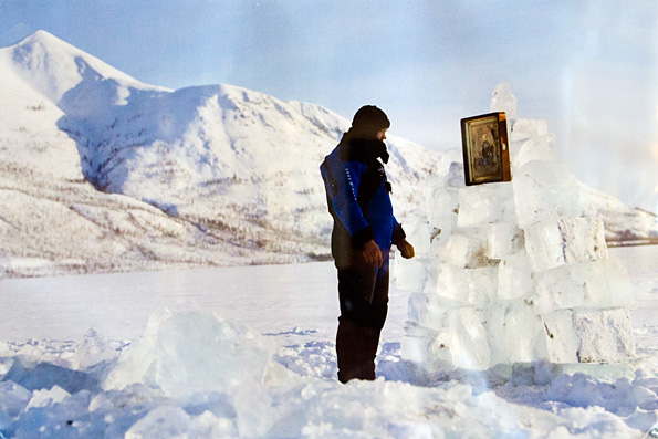 Казанский образ Божией Матери сопровождал экспедицию дайверов на Полюс Холода