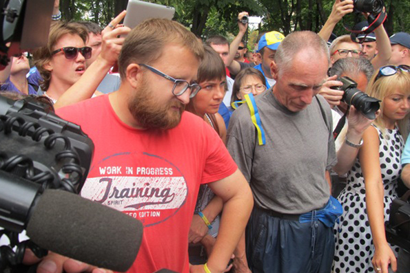 Освящение храма в Харькове пикетировали националисты