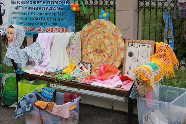 Центр поддержки материнства и РООРДИ РТ «ЗАБОТА» организовали благотворительную ярмарку