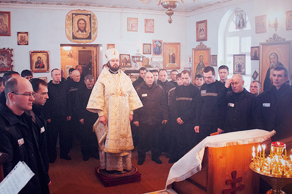 В исправительной колонии Альметьевска прошла Божественная литургия