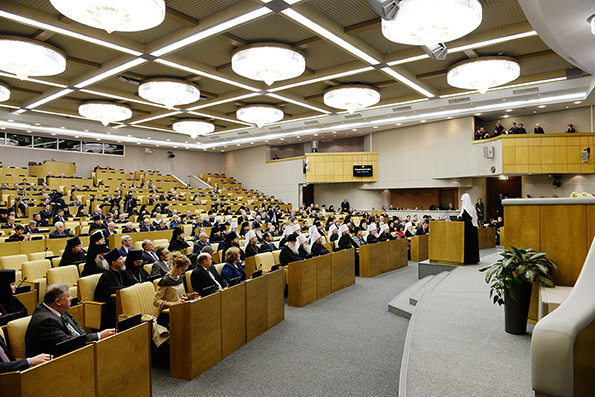 Митрополит Анастасий принял участие в Рождественских Парламентских встречах