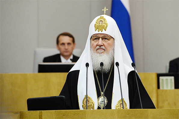 Первое выступление Предстоятеля Русской Церкви в зале пленарных заседаний Государственной Думы