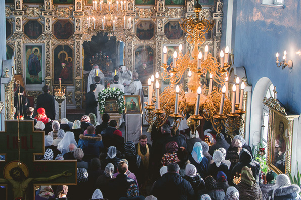В казанской духовной семинарии прошла Литургия на грузинском языке