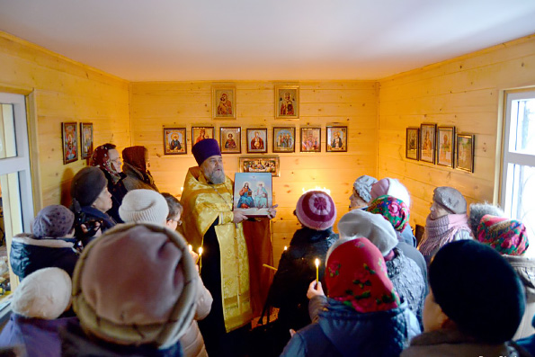 Благочинный Закамского региона посетил кряшенский приход в селе Евлево