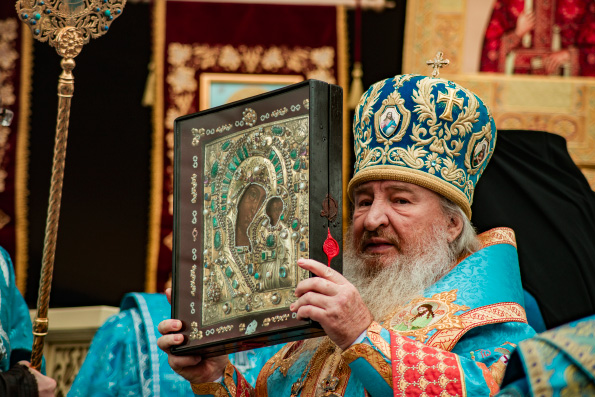 Слово митрополита Феофана в праздник Казанской иконы Божией Матери в Казанско-Богородицком монастыре