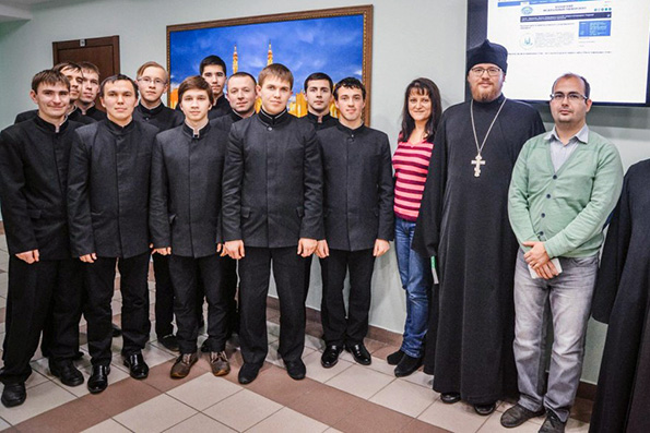 Студенты казанской духовной семинарии посетили институт международных отношений, истории и востоковедения КФУ