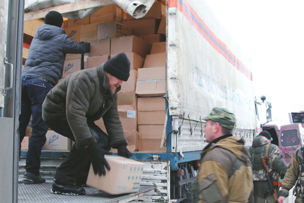 Русская Православная Церковь оказала гуманитарную помощь жителям Луганска