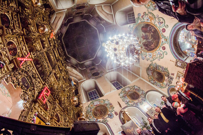 Пасхальные торжества в Петропавловском соборе города Казани