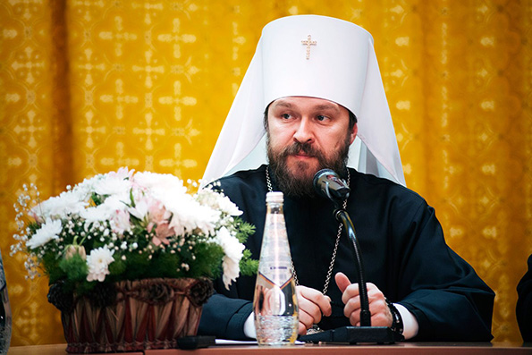 Выступление митрополита Волоколамского Илариона на встрече с преподавателями и студентами Казанской духовной семинарии